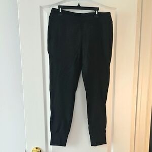 Roots Women's Cuff Joggers in Charcoal